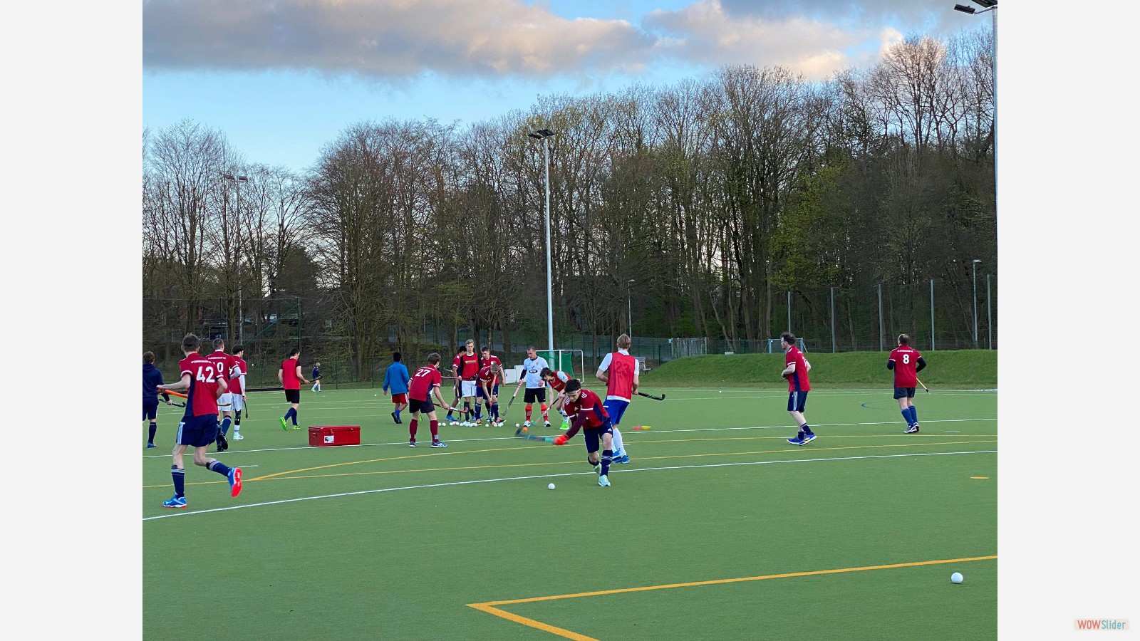 Trainingsspiel Damen und Herren am 27. April